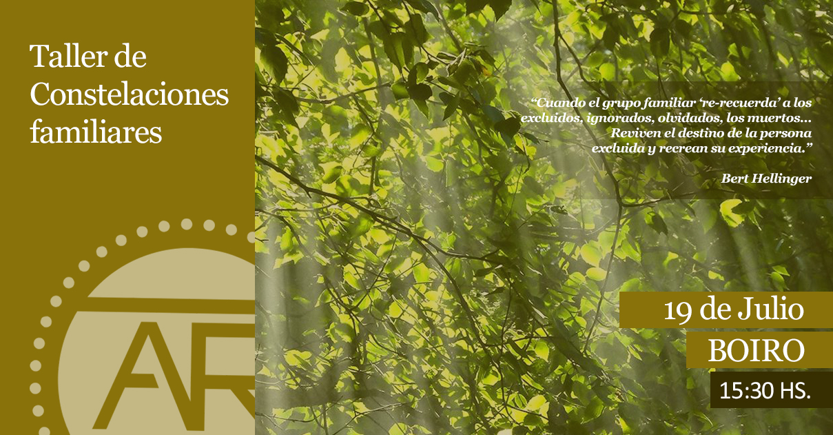 Taller de Constelaciones Familiares 19-Jul (Boiro)